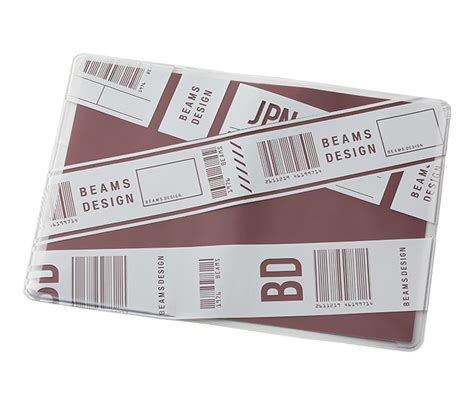 Clear Passport Cover Barcode Trade Works