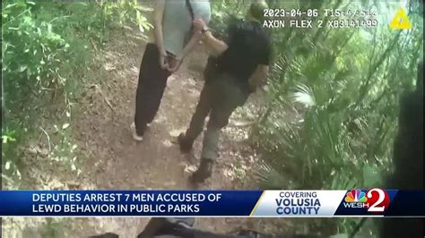 7 Arrested For Lewd Behavior In Volusia County Parks Youtube