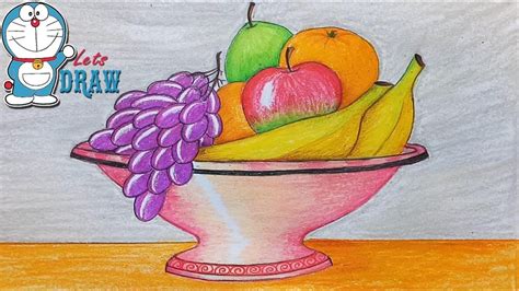 How To Draw Still Life With Oil Pastel Youtube Art Drawings For