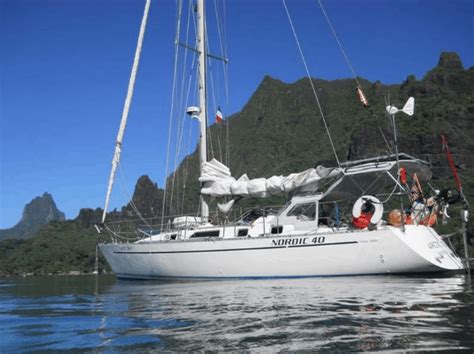 The nordic 40 is a robert h. 5 Best LiveAboard Sailboats - Plus 8 Important Buying ...