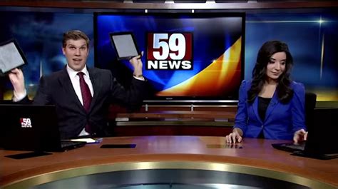 Video Tv News Anchor Dances To Where Dey At Doe While Co Anchor