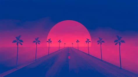 Amazing Retro Wave Wallpaper Android Background