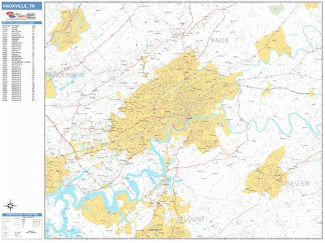 26 Knoxville Tennessee Zip Code Map Maps Online For You