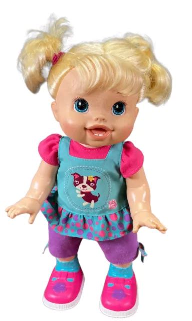 Hasbro Baby Alive Wanna Walk Baby Doll Blonde Model 98859