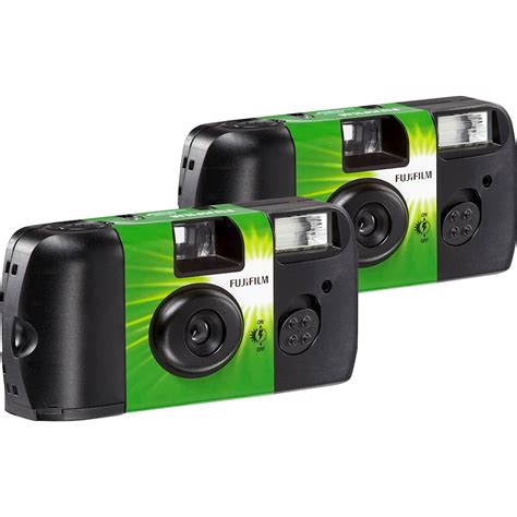 Fujifilm Disposable 35mm Quicksnap Flash 400 Single Use Camera With