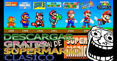 Desde aventuras gráficas a juegos de acción, pasando por los videojuegos más clásicos. Descargar Todos Los Juegos De Mario Bros Para Pc ...