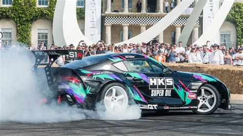 Toyota Gr Supra Drift By Hks Goodwood Festival Of Speed Youtube