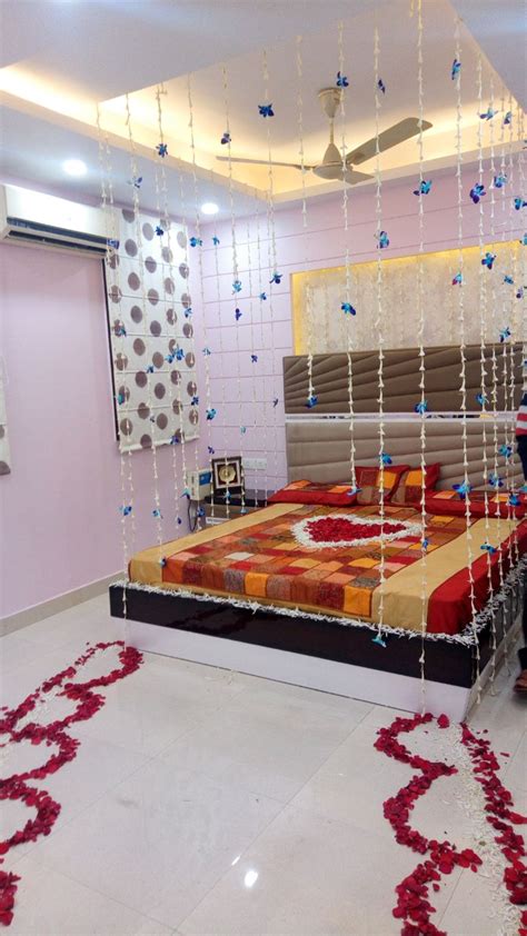 First Night Bed Decoration First Night Bed Decoration In Amritsar Wedding Night Suhagrat Bed