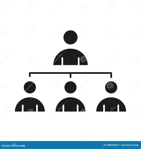 Organization Chart Business Businesspeople Management Developing