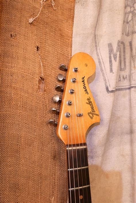 1964 Fender Jaguar Black Refin Guitars Electric Solid Body