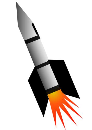 The Rocket Public Domain Vectors