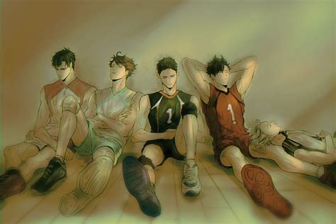 Ushijima Wakatoshi Oikawa Touru Sawamura Daichi Kuroo Tetsuro