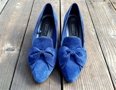 On Hold Blue Suede Shoes Womens 9 Etsy Suede Shoes Women Blue