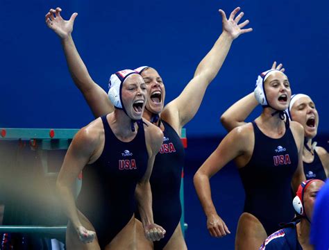 U S Women S Water Polo Team Beats Italy For Gold Medal
