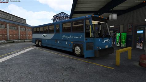 Greyhound Liveries For Mci D4500ct Coach Bus Gta5