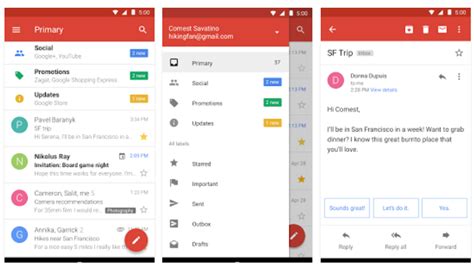 Gmail Go Mobile App Youth Apps