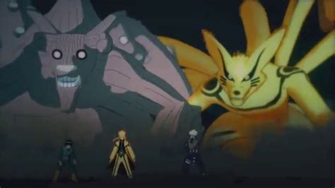 Ten Tails Vs Nine Tails And Eight Tails Full Fight Hd Naruto Storm 4