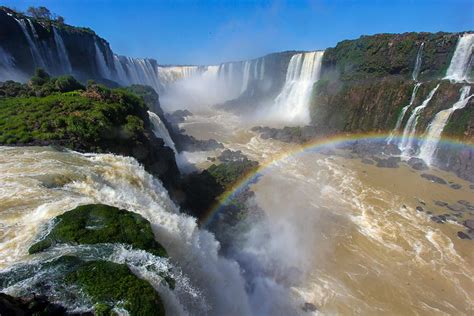 Chutes Diguazu Entre Brésil Et Argentine Riz
