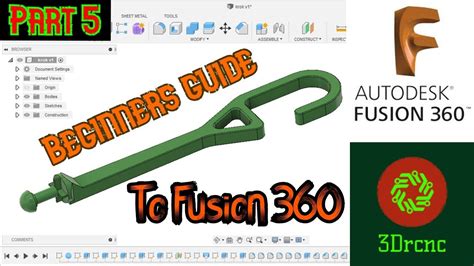 Fusion 360 Tutorial For Beginners Part 5 Youtube