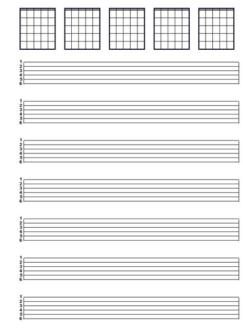 Applying to us, you have immediate access to guitar tabs. Blank Tab Sheets | White Gold