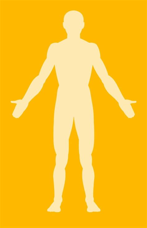 Silhouette Of Man With Arms Outstretched Stock Images