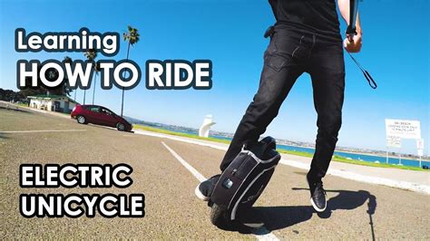 Learning How To Ride An Electric Unicycle Youtube