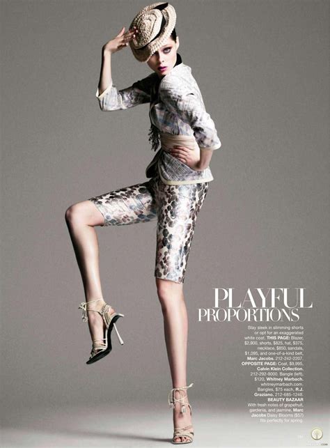 Coco Rocha Featured In The Harper S Bazaar Usa Editorial Hits Of The Season From February