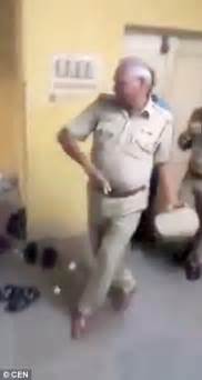 indian prison officer shankaran suspended after video of him dancing goes viral daily mail online