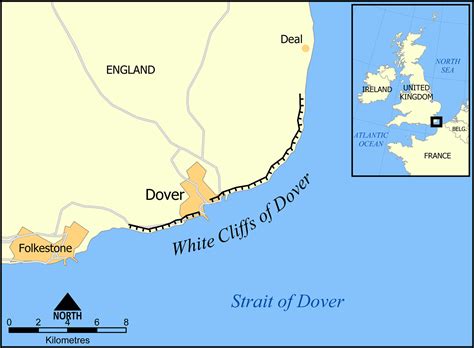 White Cliffs Of Dover Cliffs And Canyon