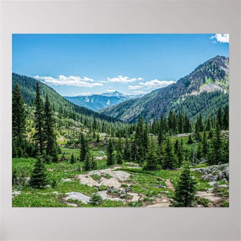 Colorado Wilderness Amazing Peaceful Scenery Poster