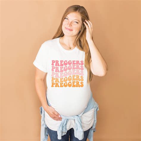 Preggers Shirt Funny Pregnancy Shirt Pregnancy Announcement Etsy