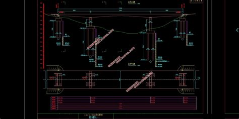 柴庄闸大桥305530m变截面连续梁桥施工图设计含cad图桥梁工程56设计资料网