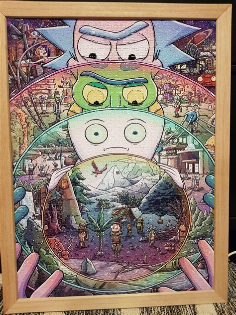 Sein großvater rick ist ein genialer wissenschaftler mit alkoholproblem, der ihn immer wieder zu riskanten abenteuern anstiftet, bei denen es auch schon mal zum kontakt mit…mehr anzeigen. Rick and Morty 1000 piece jigsaw puzzle : rickandmorty
