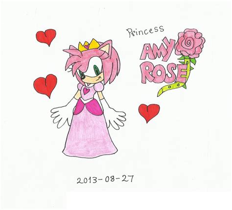 Princess Amy Rose By Katarinathecat On Deviantart