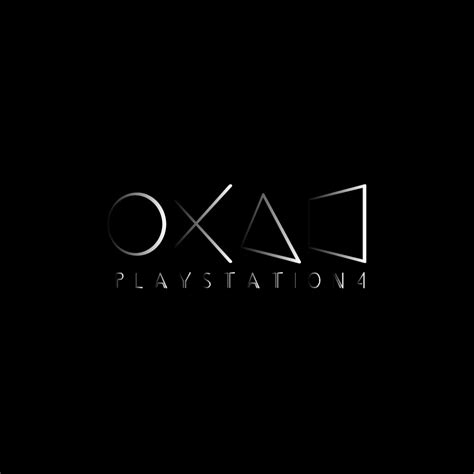 Sony playstation logo, digital art, video games, play station. PS4 Logo