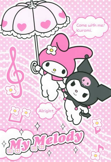Download Sanrio My Melody And Kuromi Hd Wallpaper By Kterry Kuromi