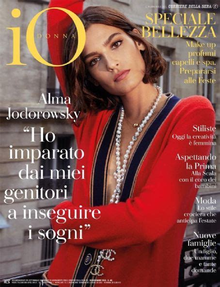 Alma Jodorowsky Magazine Cover Photos List Of Magazine Covers
