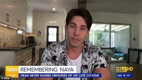 Glee Star Dean Geyer Recalls Filming His Chilling Final Scene With Naya