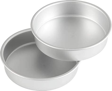 Amazonde Wilton 2109 6828 Aluminum Round Cake Pan 8 X 2 Inch 2 Pack