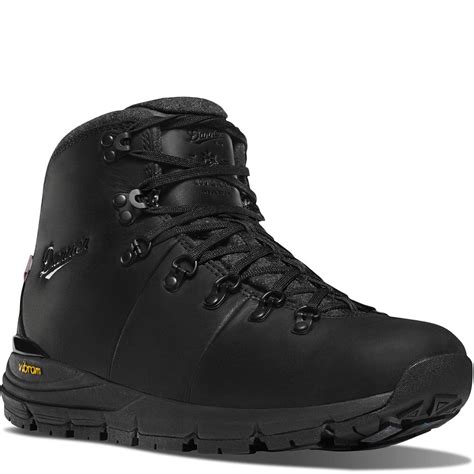 Danner Mens Mountain 600 Insulated Hiking Boots Jet Black Bootbay