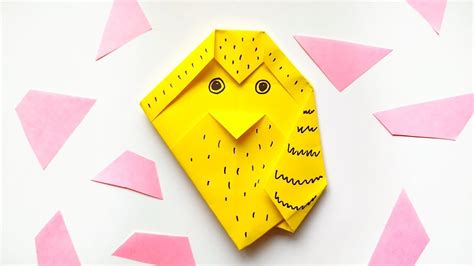 Diy Easy Origami Owl Tutorial🦉 How To Make Paper Bird 5 Minute