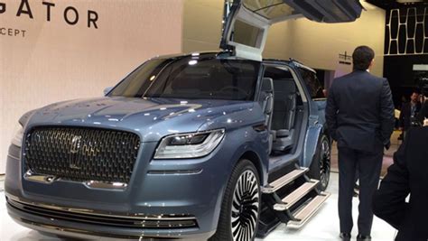 Lincoln Navigator Concept At The 2016 New York Show Auto Express