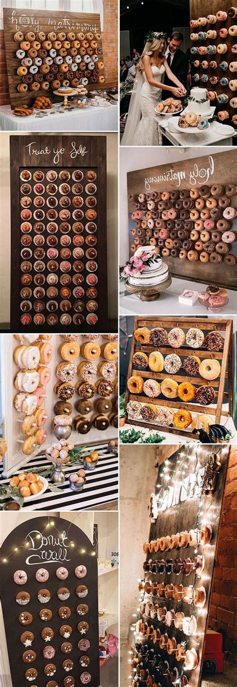 30 best wedding donut walls and displays for 2022 wedding donuts donut wall wedding donut display