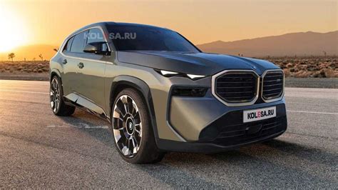 2023 Bmw Xm Rendering Takes After Revealing Spy Shots To Preview Wild Suv