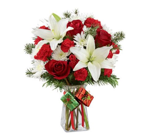 Ftd Christmas Arrangements · Ftd Joyous Holiday Bouquet Ch4fa