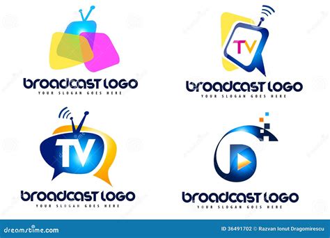 Broadcast Logo Stock Photography Image 36491702