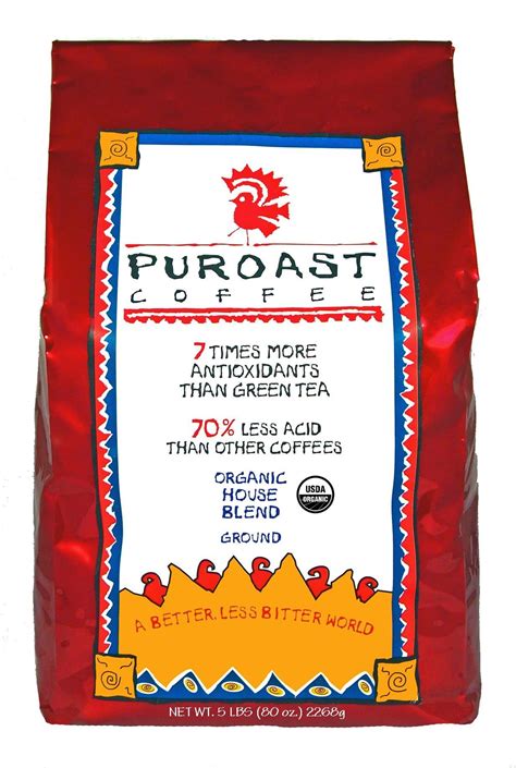We did not find results for: Puroast Low Acid Coffee Organic House Blend Drip Grind, 5 ...