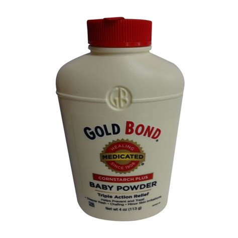 Gold Bond Cornstarch Plus Baby Powder 4 Oz Pack Of 3 Baby