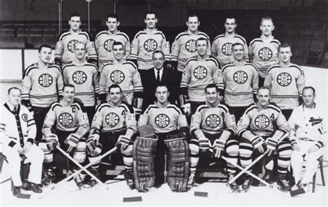 Boston Bruins Team Photo 1961 Hockeygods