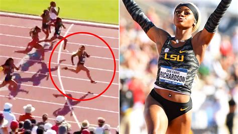 Sha Carri Richardson Makes Athletics History World Record